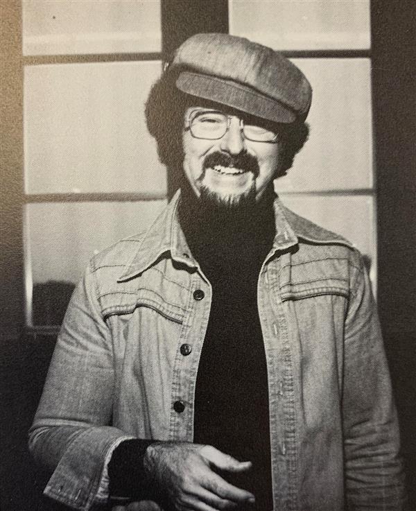 Photo of Roger Eckers from an old yearbook.